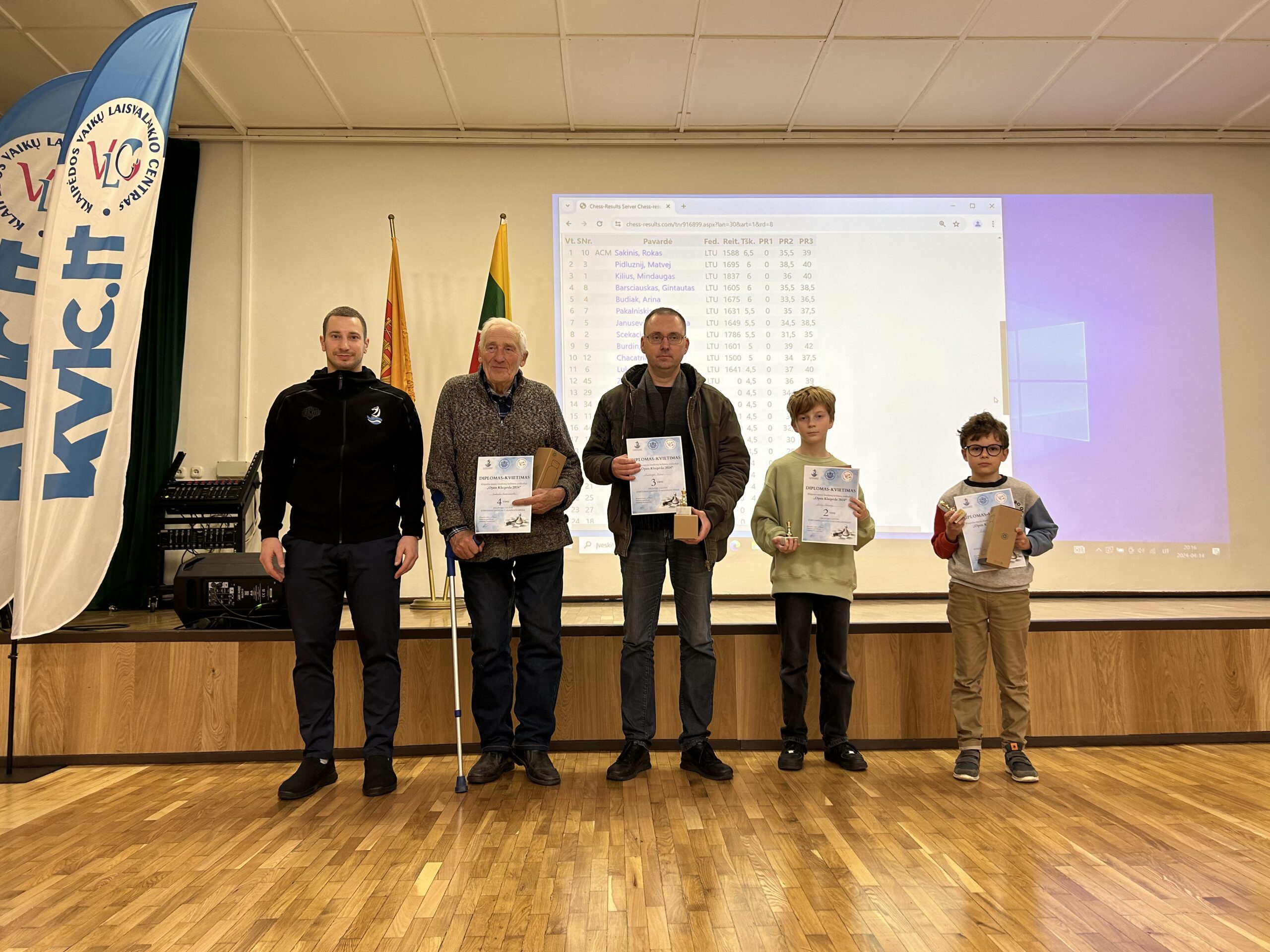 Klaipėdos miesto klasikinių šachmatų pusfinalis “OPEN Klaipėda 2024”