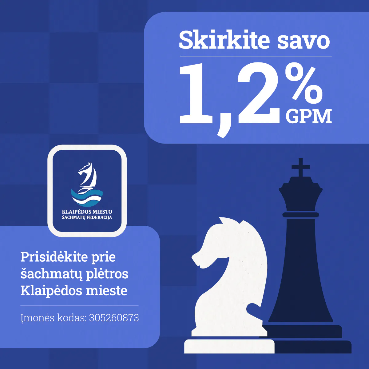 Dar nesi paskyręs 1,2 proc. GPM?