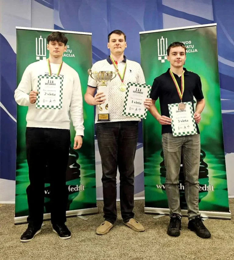 Klaipėdoje įvyko 2026 m. Lietuvos šachmatų čempionatai