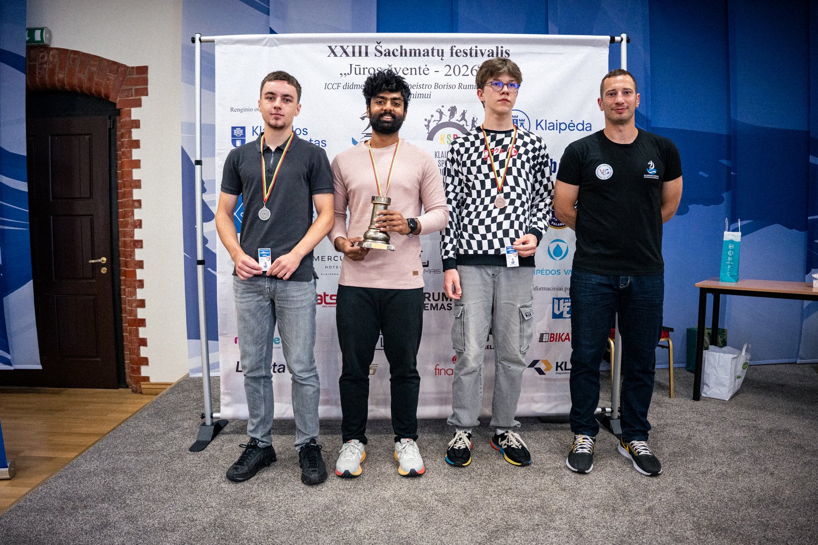XXIII tarptautinis šachmatų festivalis „Jūros šventė – 2026” skirtas ICCF didmeistrio, FIDE meistro Boriso Rumiancevo atminimui